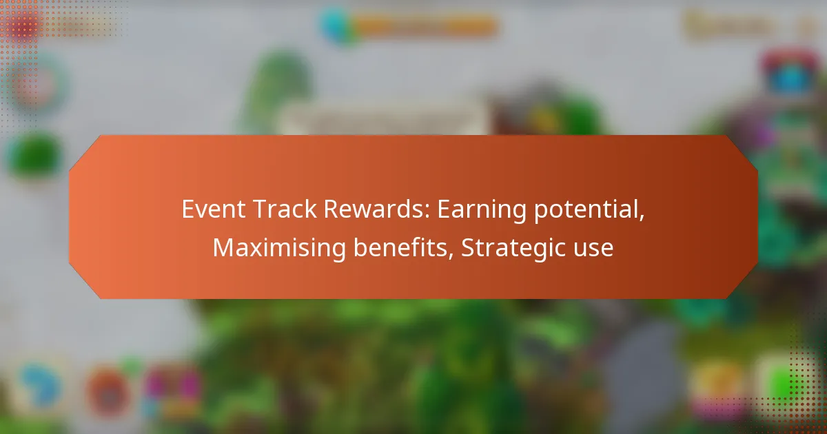 Event Track Rewards: Earning potential, Maximising benefits, Strategic use