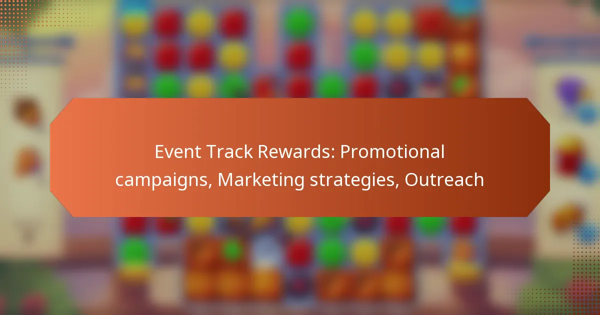 Event Track Rewards: Promotional campaigns, Marketing strategies, Outreach